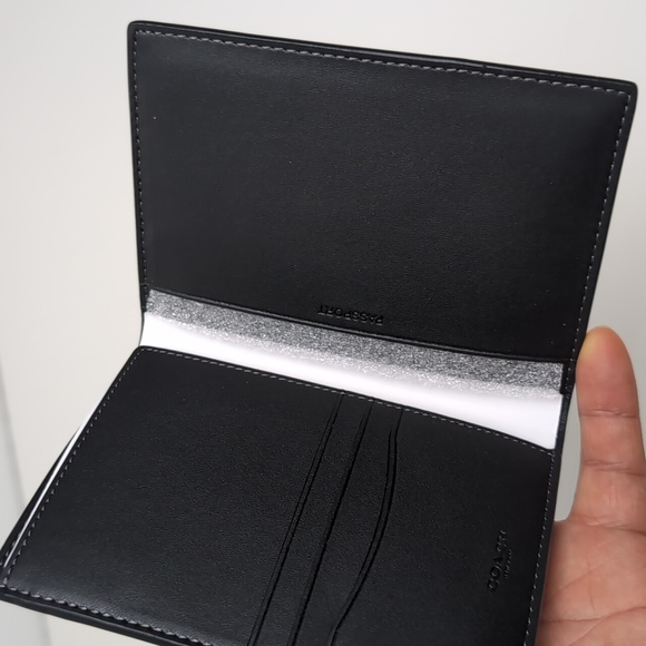 Coach 1283 Passport Case Signature Canvas W/Travel Patches Mahogany Multi (Last) - Picture 5 of 12